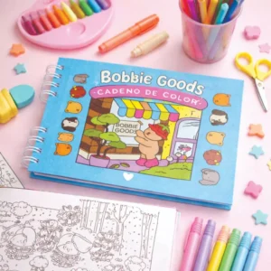 Caderneta Bobbie Goods com Ursinho A5 para Colorir